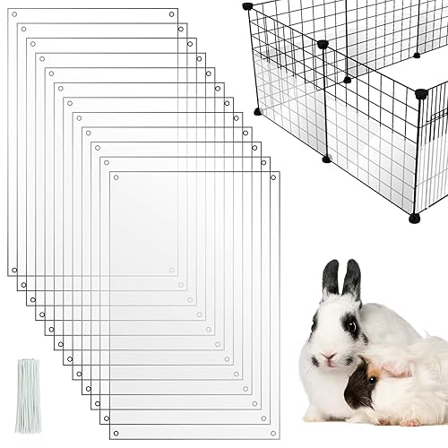 12 Pack Pet Cage Liner Protection Rabbit Cage Urine Guard