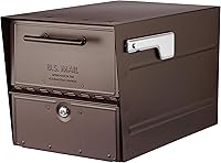 Vista 14 de Architectural Mailboxes Oasis® Eclipse™ Buzón Seguro con Cerradura Aprobado por USPS, Resistente, Anti-Robo de Acero Montado en Poste para Exterior