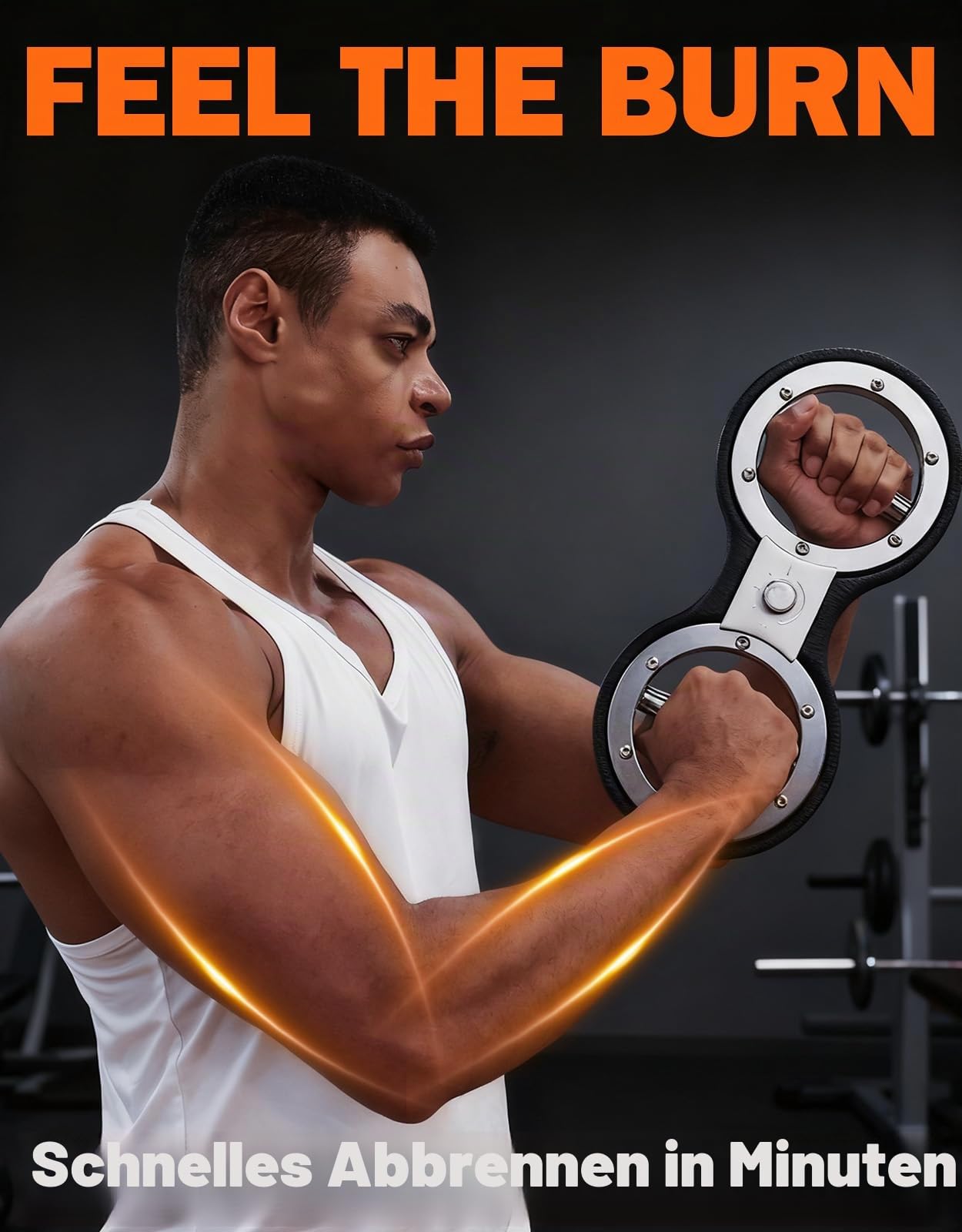 Fitarc 8/5,4 kg Verbrennungsmaschine, Griffkrafttrainer, Arm Workout Ausrüstung für Männer und Frauen, multifunktionaler Hand- und Unterarmtrainer, Arm- und Schulterkrafttraining für Zuhause und Fitnessstudio Workouts