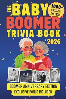 The Baby Boomer Trivia Book: Quizzes, Trivia Games, and Fun Facts on Music, History, Movies, TV, Sports, and Pop Culture from the 1950s to the 1980s — ... Adults and Seniors (ActiNeuro Senior Series)
