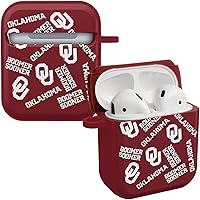 Vista 16 de AFFINITY BANDS Oklahoma Sooners Camo HDX - Funda compatible con Apple AirPods Generaciones 1 y 2