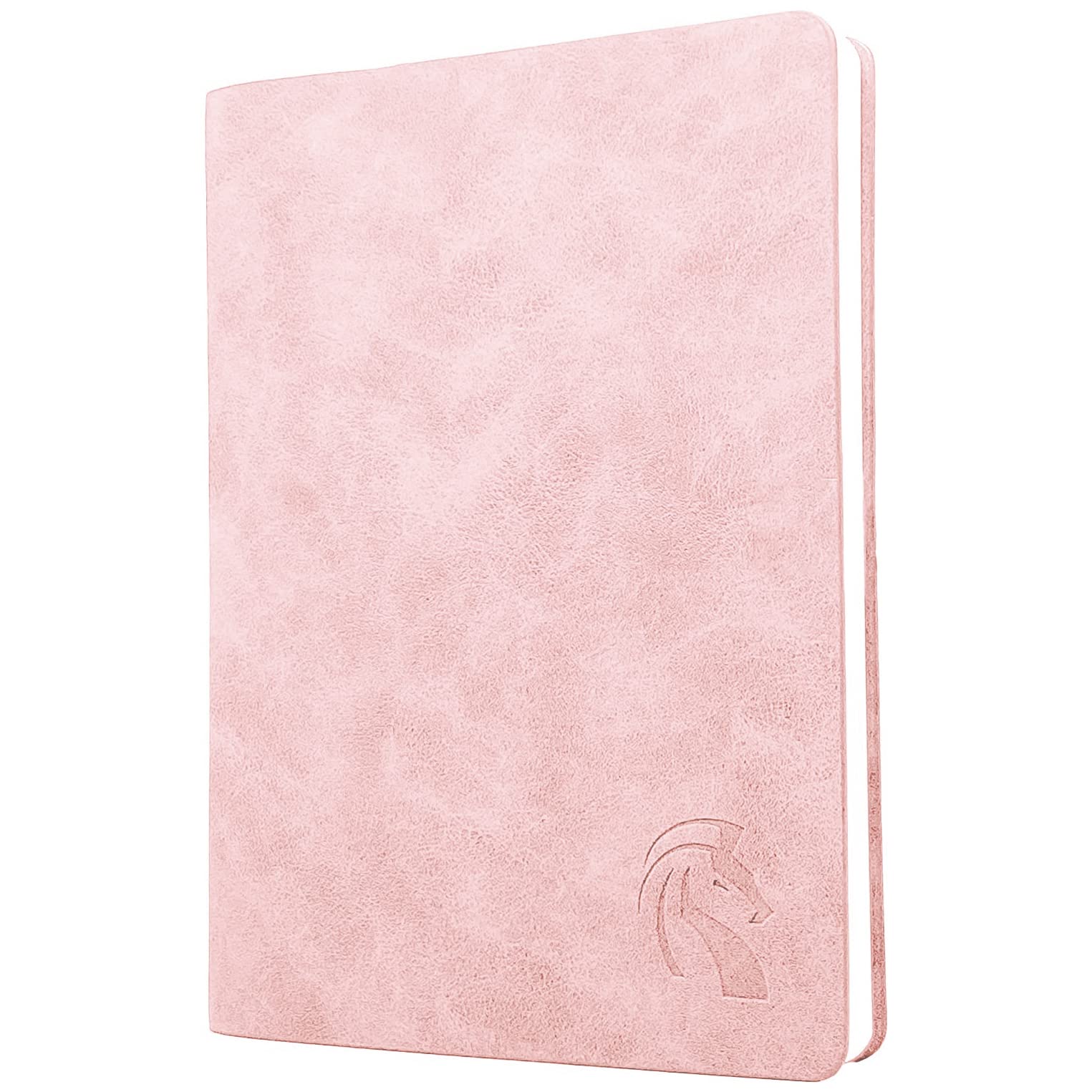 LeStallion Taccuino rosa confetto, diario da donna, formato A5, 120 g/m², 211 pagine numerate, contenuto della tabella, copertina morbida, diario per ragazze in ecopelle