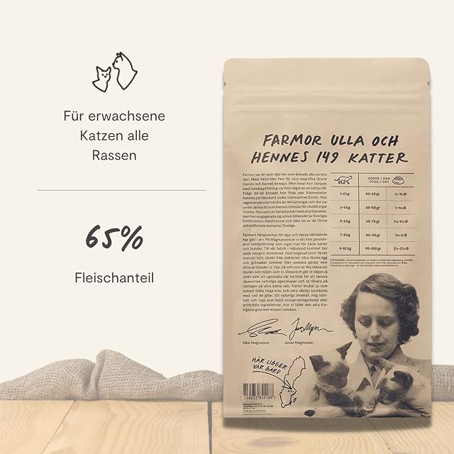 Foto 5 de 6 de MAGNUSSONs Innekatt Alimento seco para Gatos domésticos Adultos con bajo Consumo de energía