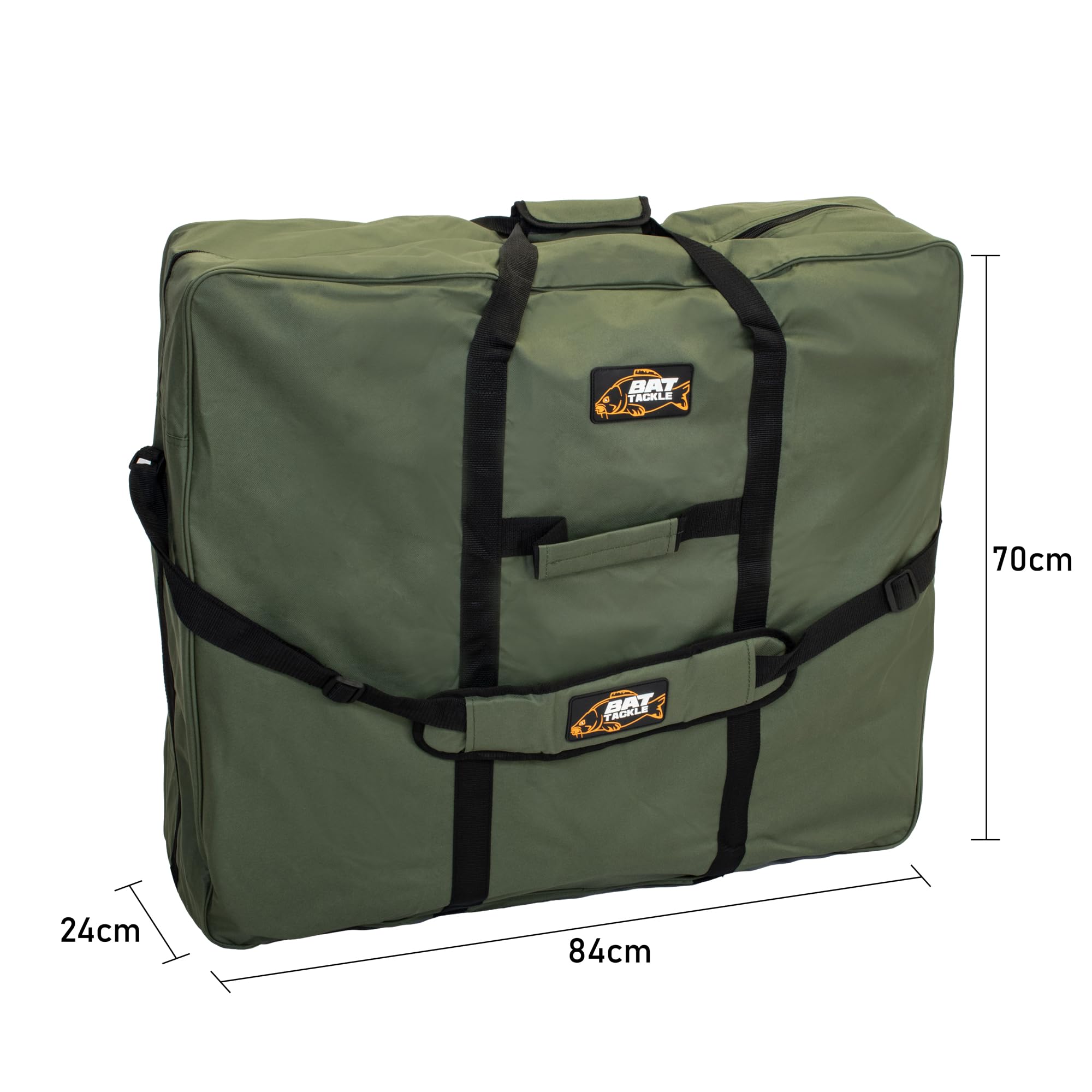 Carp Elite Chair Bag Karpfenstuhl-Tasche 84cm Nylon wasserdicht | 100% Nylon mit PVC-Beschichtung – wasserdicht für Transport von Karpfenstühlen bis 84 cm bei jedem Angelwetter