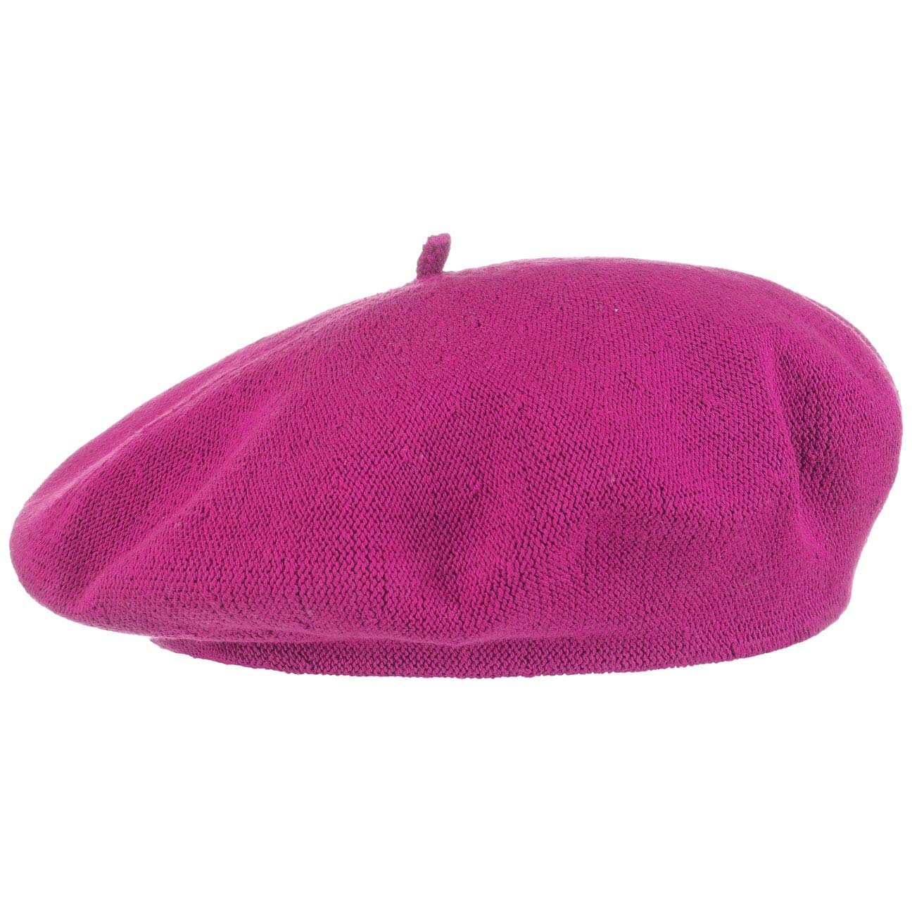 Lipodo Women's Fuchsia Biskaya Cotton Beret By