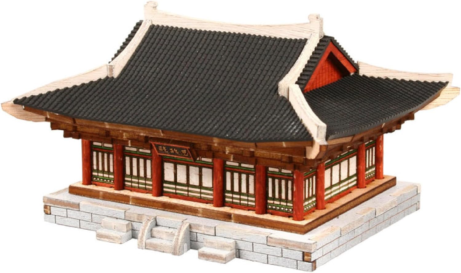 caincosmetic Young Modeler Sajeongjeon 3D Wooden Model Kits for Adults - Laser-Cut Architecture Building Set for Collectors & Enthusiasts 사정전