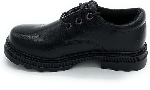 Zapatos de vestir cómodos para niños, zapatos escolares, uniformes, mocasines para iglesia, zapatos de piel sintética