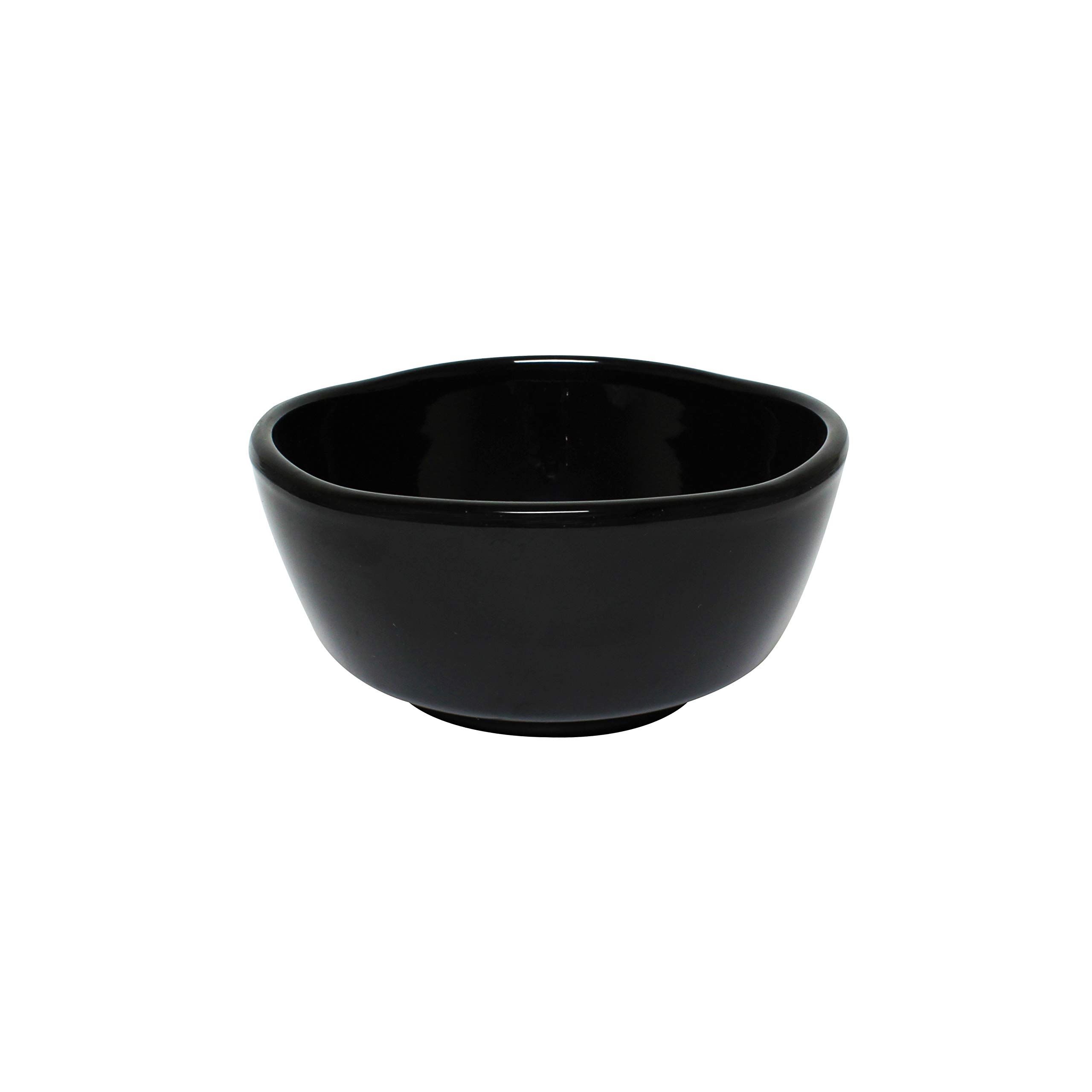 Classic black melamine dinnerware collection 16 oz by Thunder Group – Melamine, Black, Model 39050BK