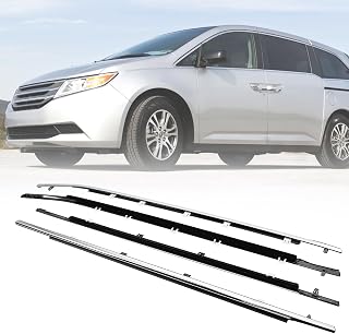 4PCS Door Belt Molding Weatherstrip Seal
