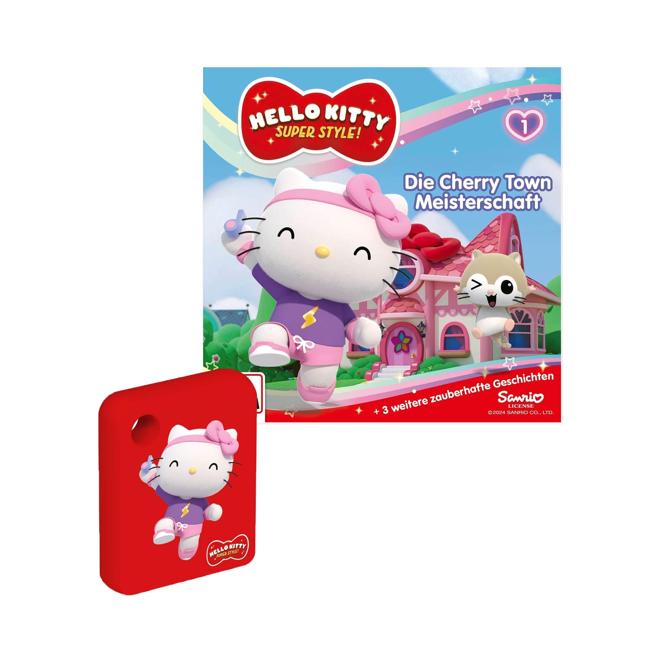 Galakto Audio Token: Hello Kitty Super Style!: The Cherry Town Championship, Radio Play for Children from 3 Years, Playing Time Approx. 53 Minutes