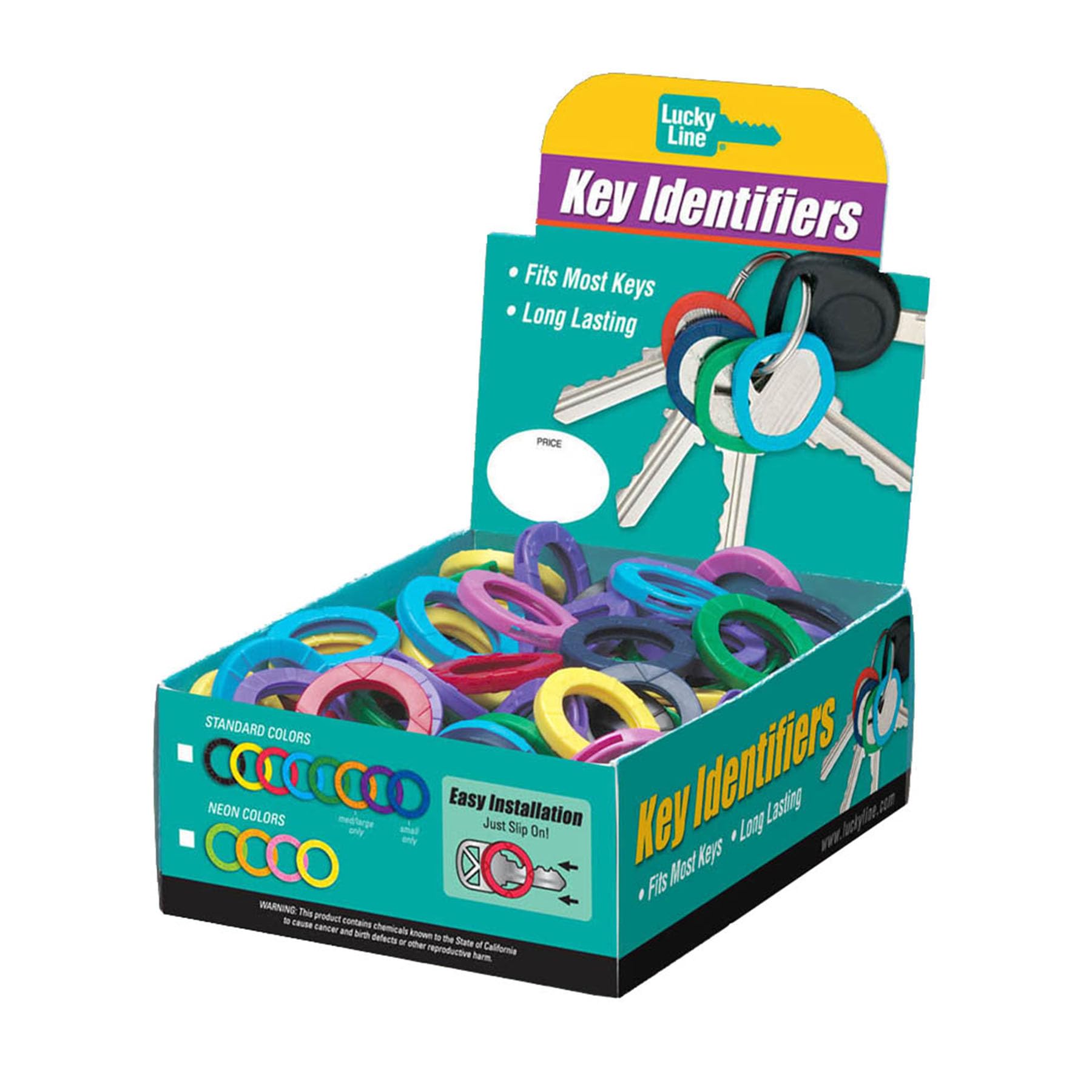 ◆ Happy Lucky Amazon.com: Lucky Line Key Identifier Large, 150 Count Box