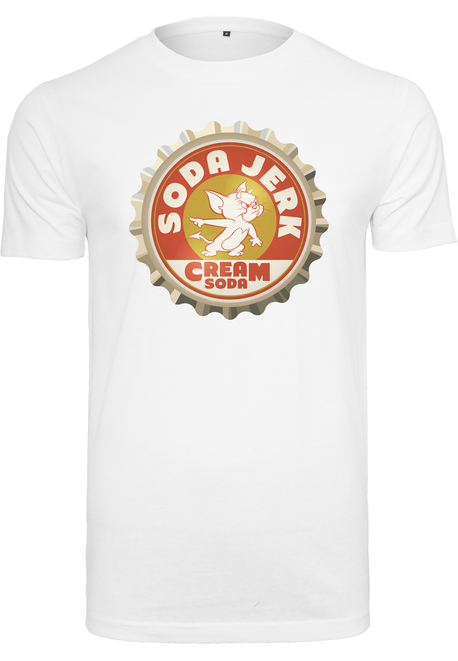 MERCHCODE Men's Tom Und Jerry Soda Tee T-Shirt