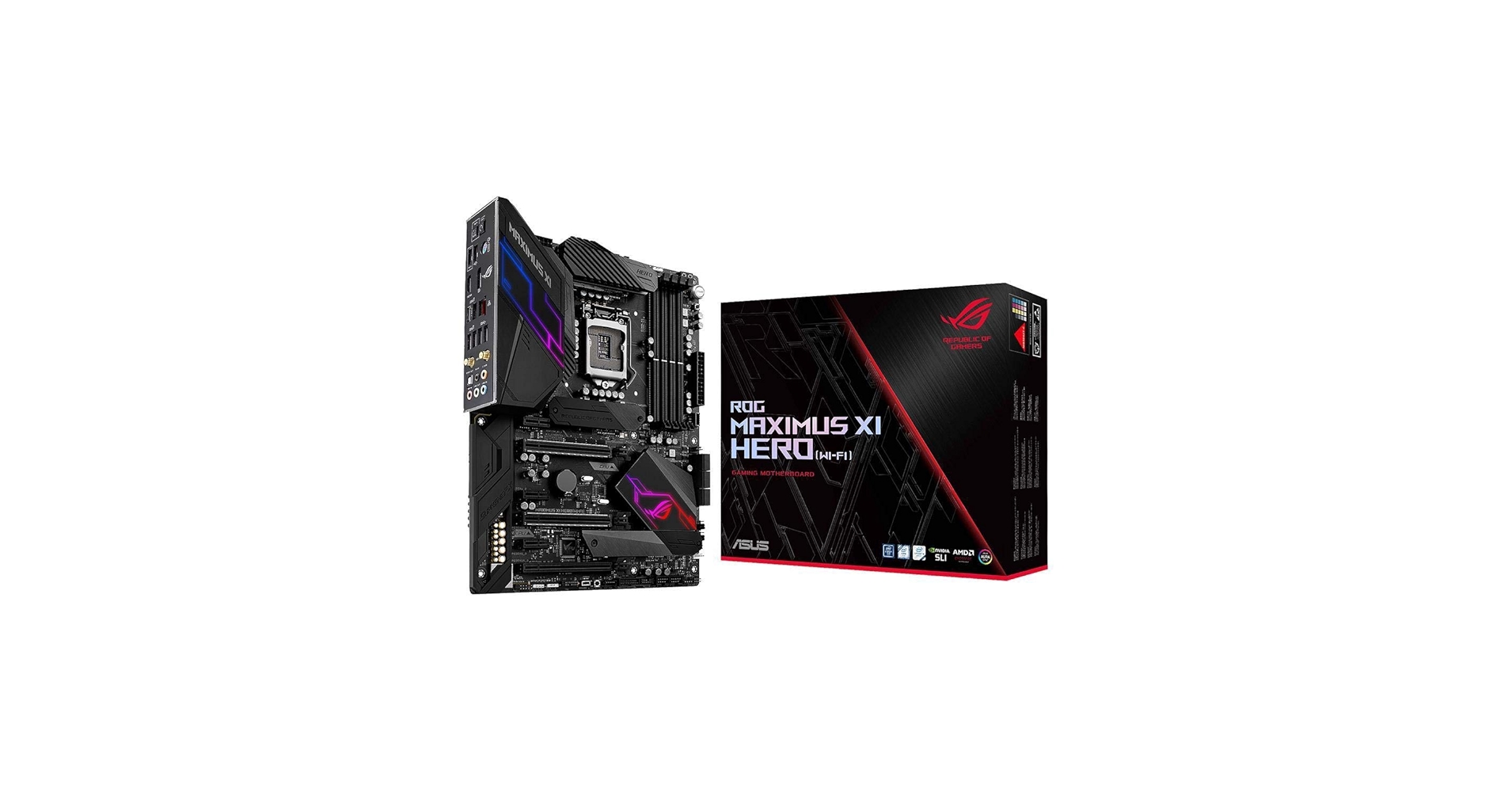 Amazon.com: ASUS ROG Maximus XI Hero (Wi-Fi) Z390 Placa base