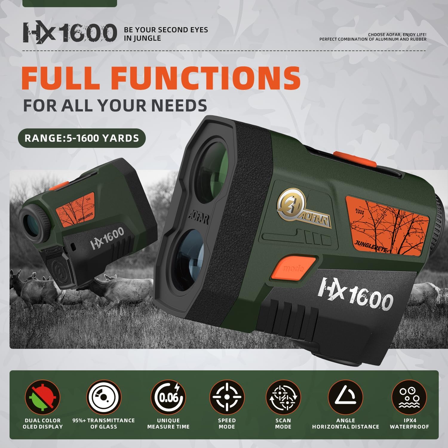 AOFAR HX1600 Full Functions