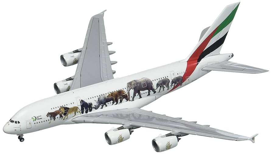 Gemini Jets Emirates A380-800 United for Wildlife #3 1:400