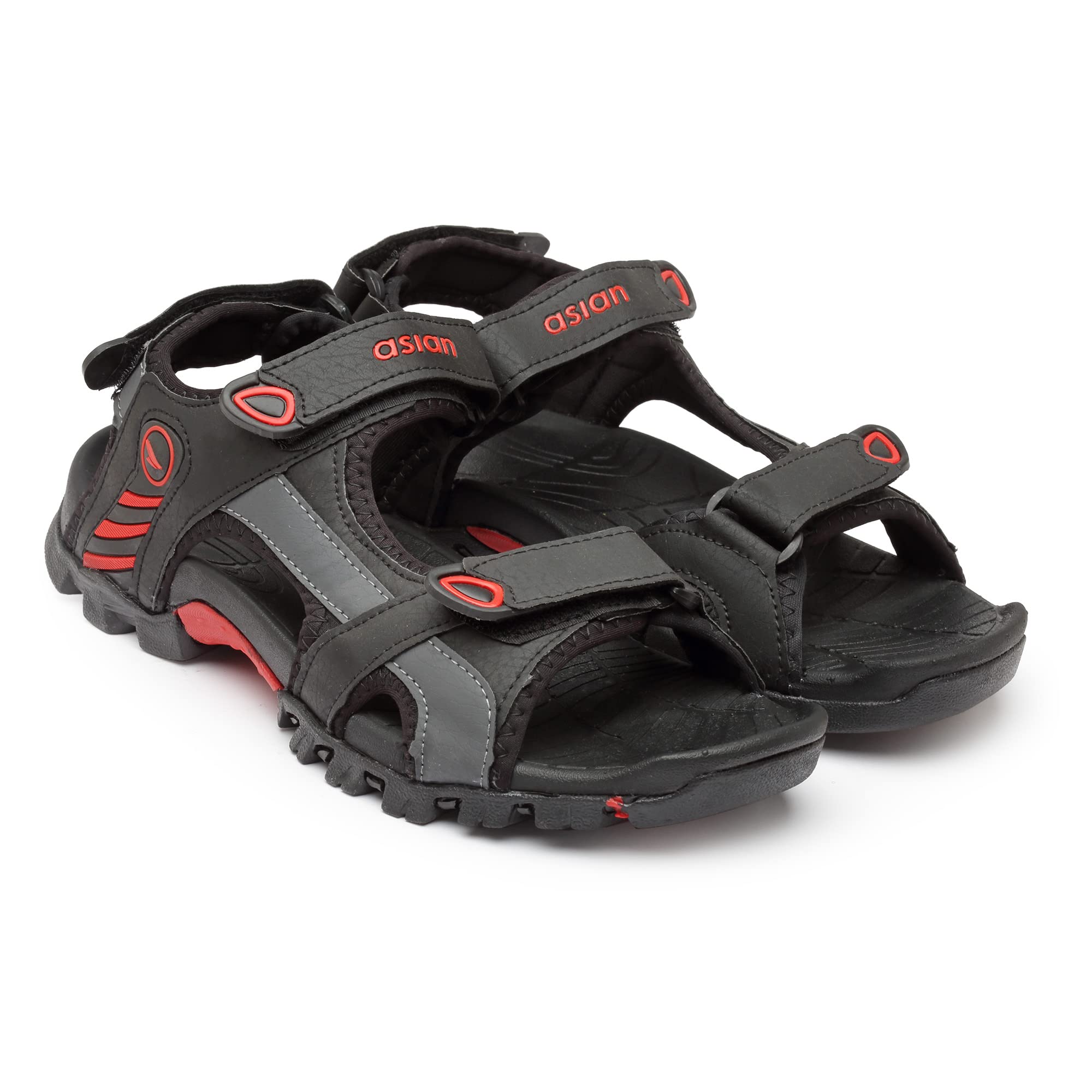 ASIAN Men's Vintage-02 Sports Sandals for Men I Casual Sports Sandals for Boys with Phylon Technology Sole for Extra Jump I sports Running Walking Sandals For Men's & Boy's