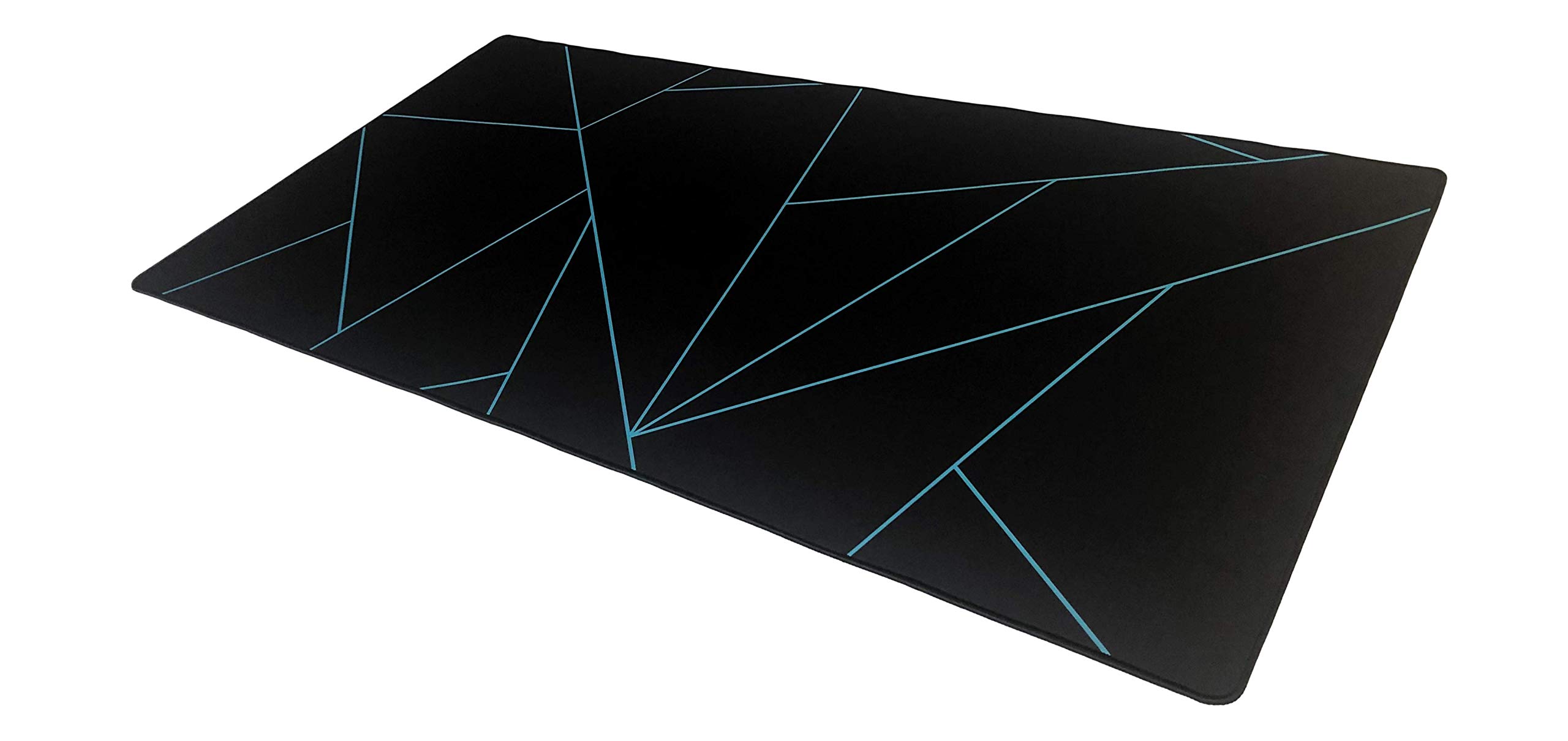 Gamer Boss - Alfombrilla de Mouse para Juegos, 48 x 24 Pulgadas, 4 mm de Grosor con Bordes cosidos, Base de Goma Antideslizante, Alfombrilla de Mouse de Tela Premium, Alfombrilla de Escritorio para