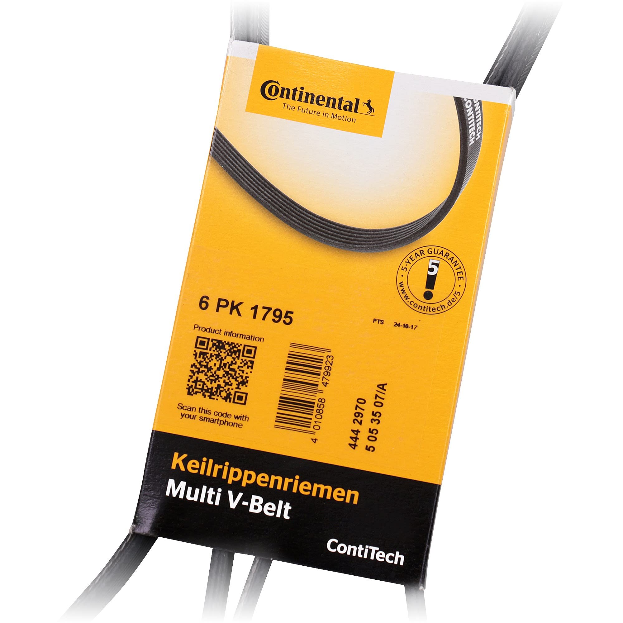 Pasek Klinowy Wielorowkowy CONTITECH 6PK1795 1795mm