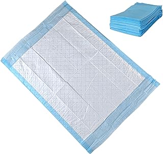 Vakly Disposable Underpads 17 x 24 in (25 Pack) – Waterproof Absorbent Incontinence Bed & Chair Pads for Adults & Babies, Disposable Changing Pads
