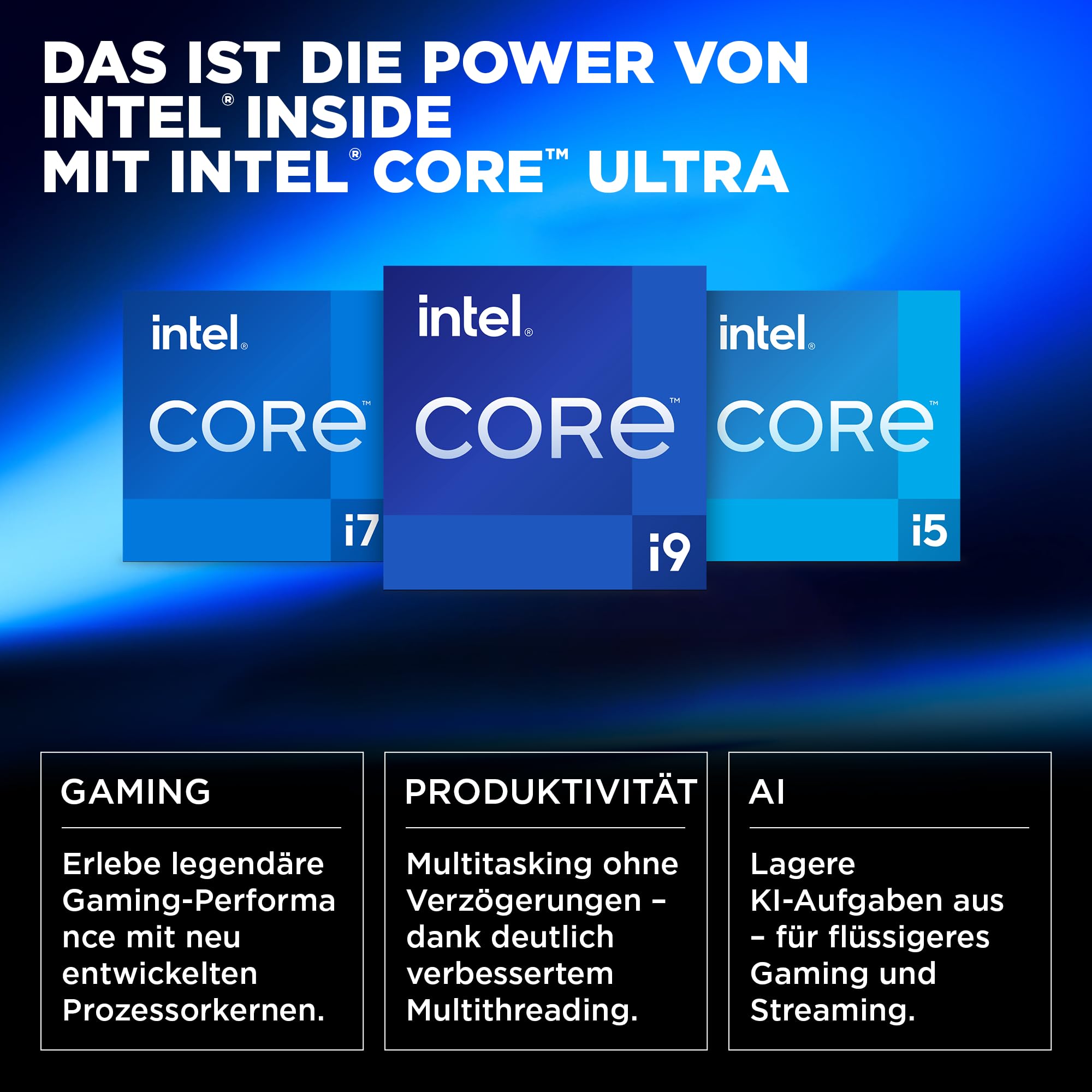 HP Omen Gaming Laptop 16" 2.5K Display Intel Core Ultra 7 32GB RAM 1TB NVIDIA GeForce RTX 5060 Win11 QWERTZ Schwarz