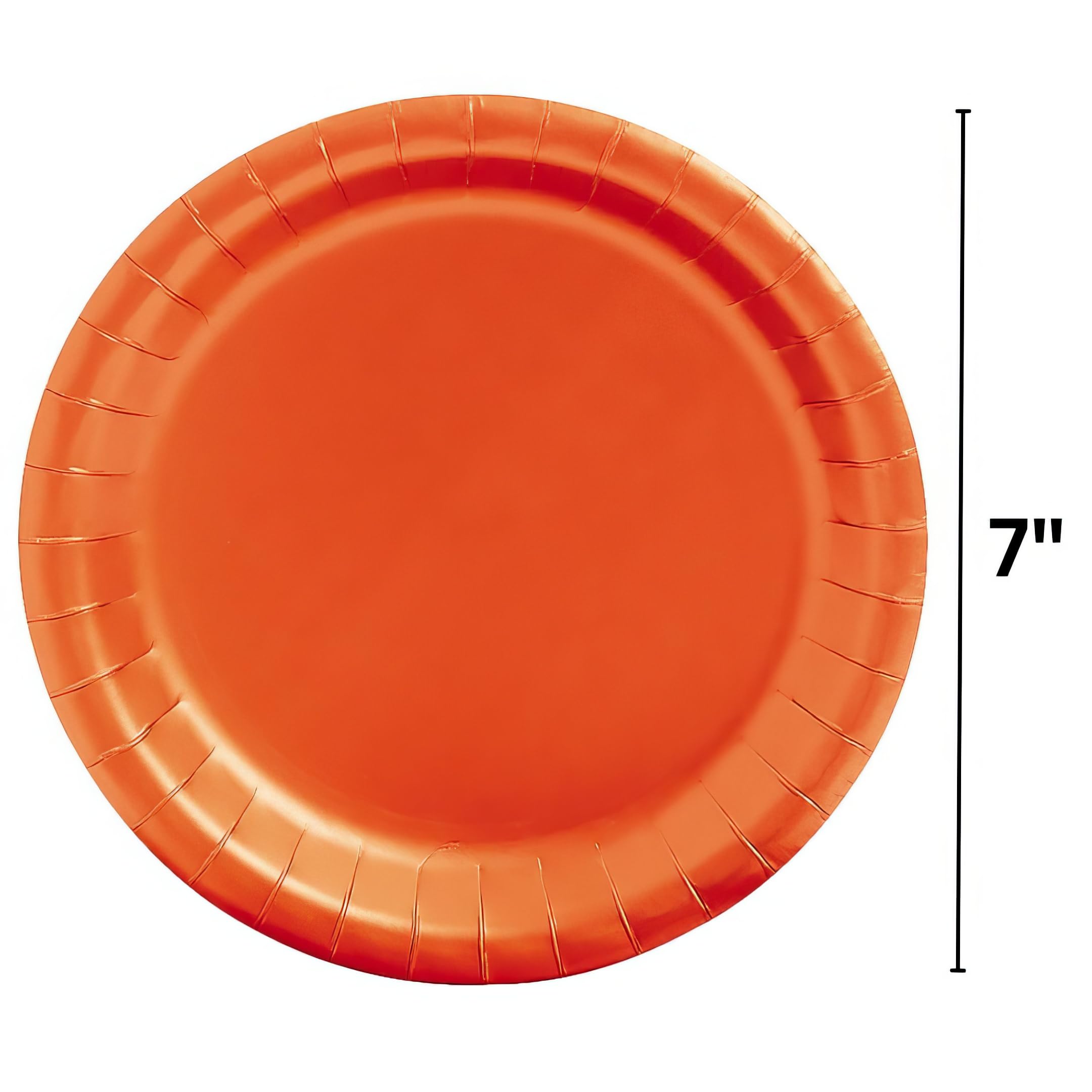 Amazon.co.jp: Fun Express - オレンジ 7インチ 紙皿 24枚