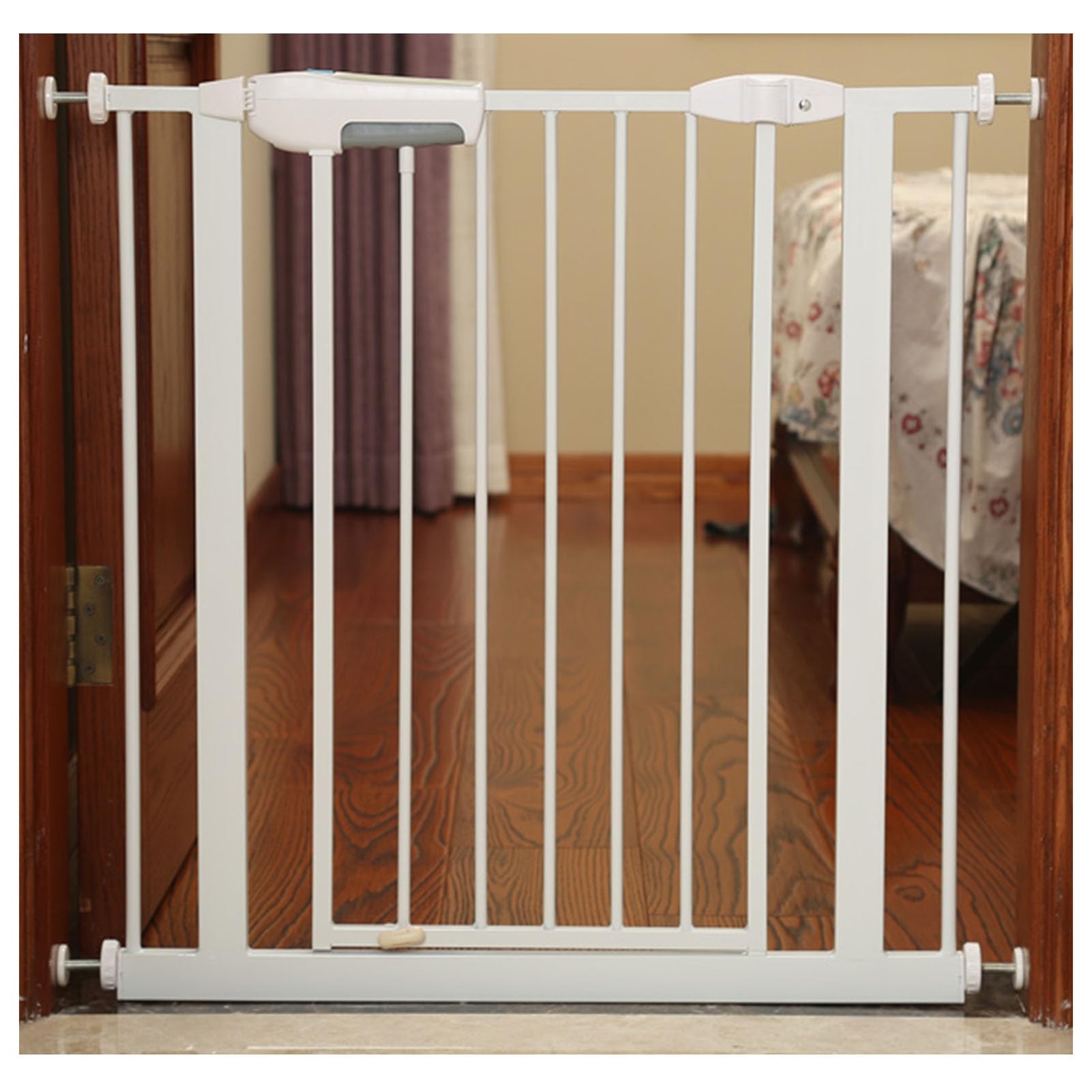 Barrière escalier réglable 65-82 cm sécurité enfant animaux sans vis
