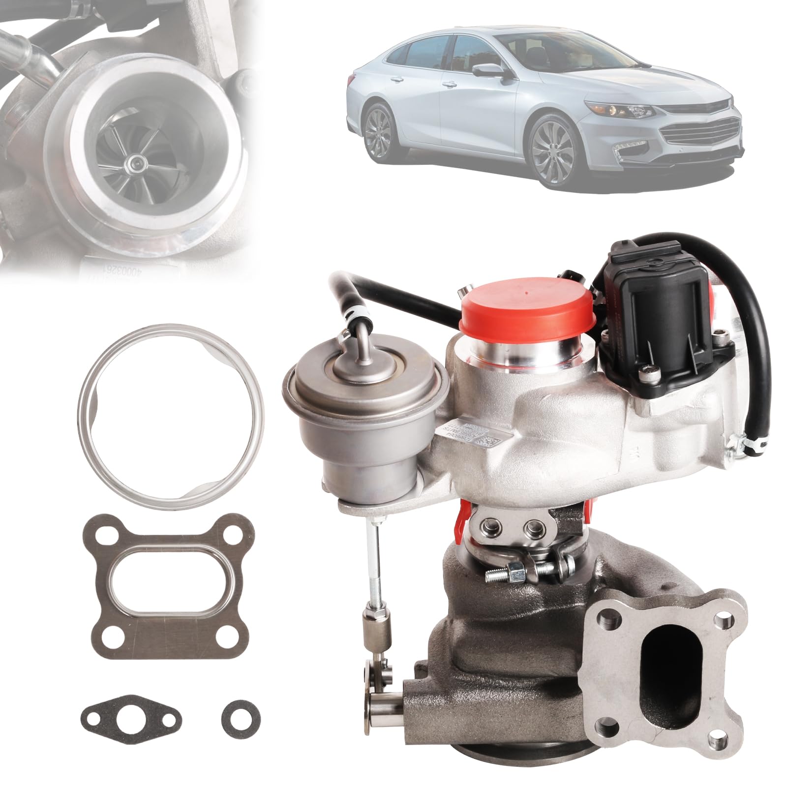 12687057 Turbo Turbocharger Assembly Fit for Chevy Malibu L LS LT 1.5L EcoTec Engine 2016-2023 Replace 12669064