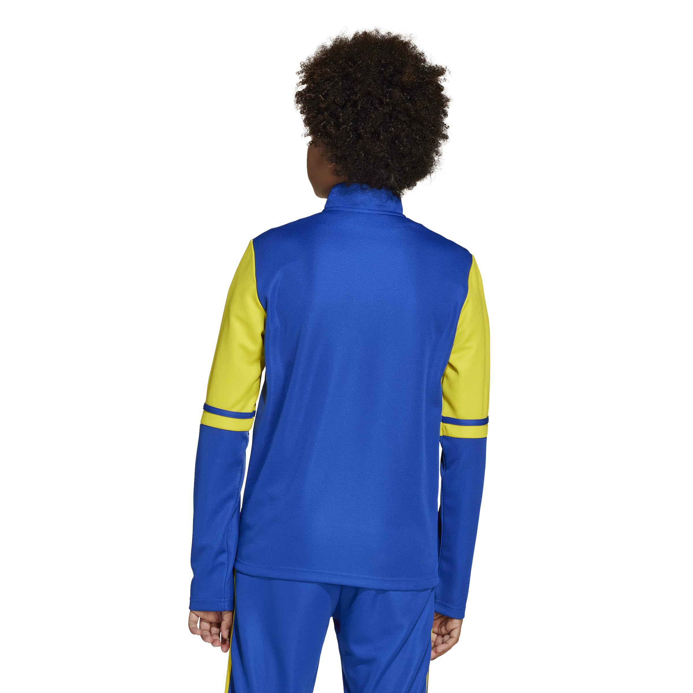 adidas Uniseks - dzieci Squadra25 Training Top Kids Sweatshirt, team royal blue/team yellow, 11-12 Years
