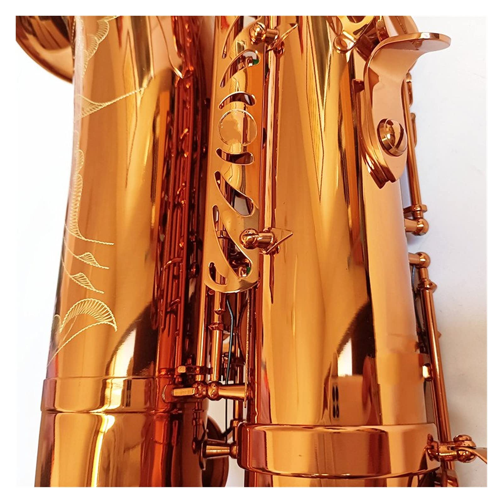 Sassofono del Tenore del Taxo del caffè del Rame del B-Flat B-Flat con Il Bocchino in Bronzo del Sax del Sax Sassofono Studenti