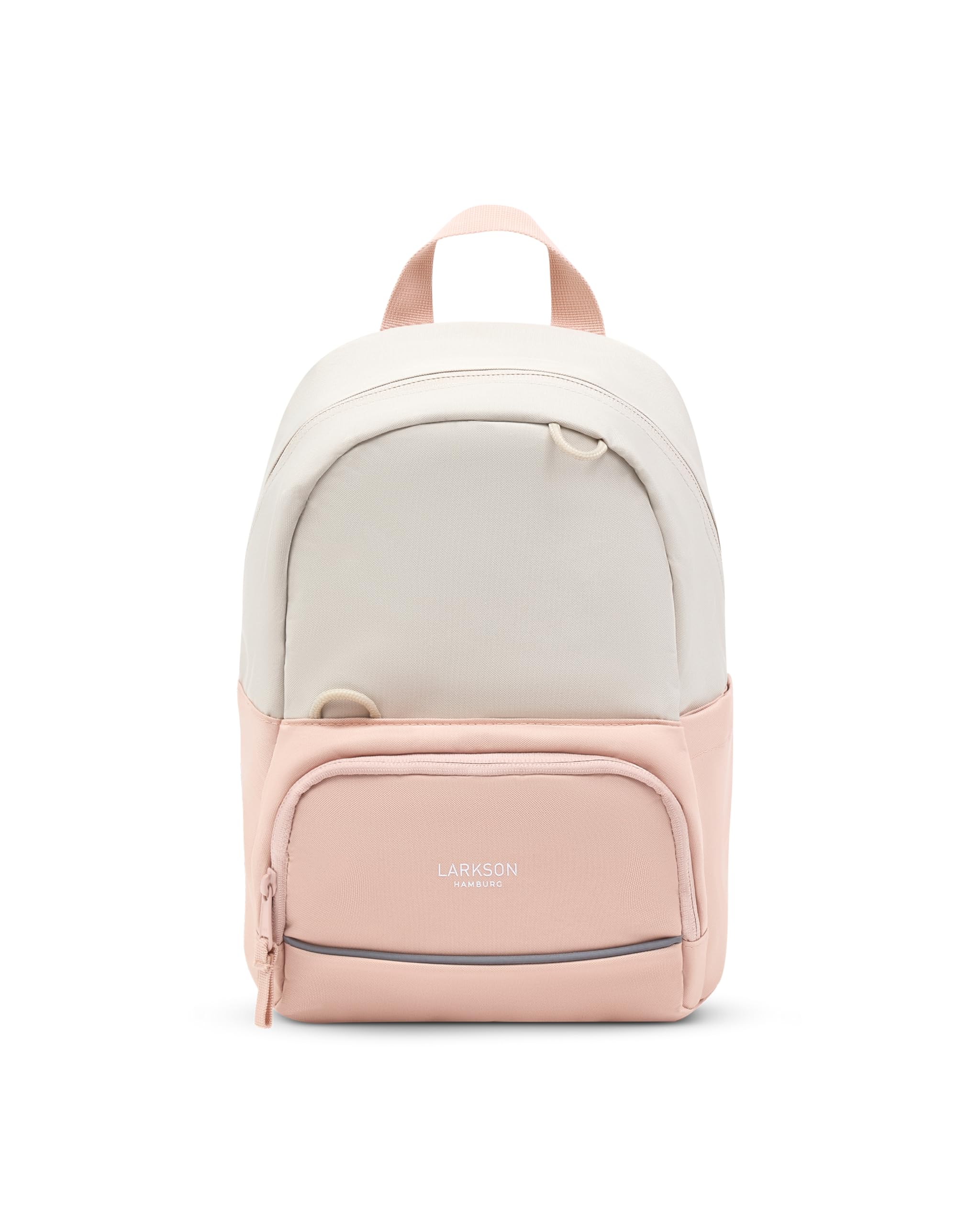 LARKSON Zainetto Asilo Bambino Rosa - Knut - Zaino Bambina con Cinghia Pettorale - Dai 2 Anni in Su - 6 Litri - Idrorepellente