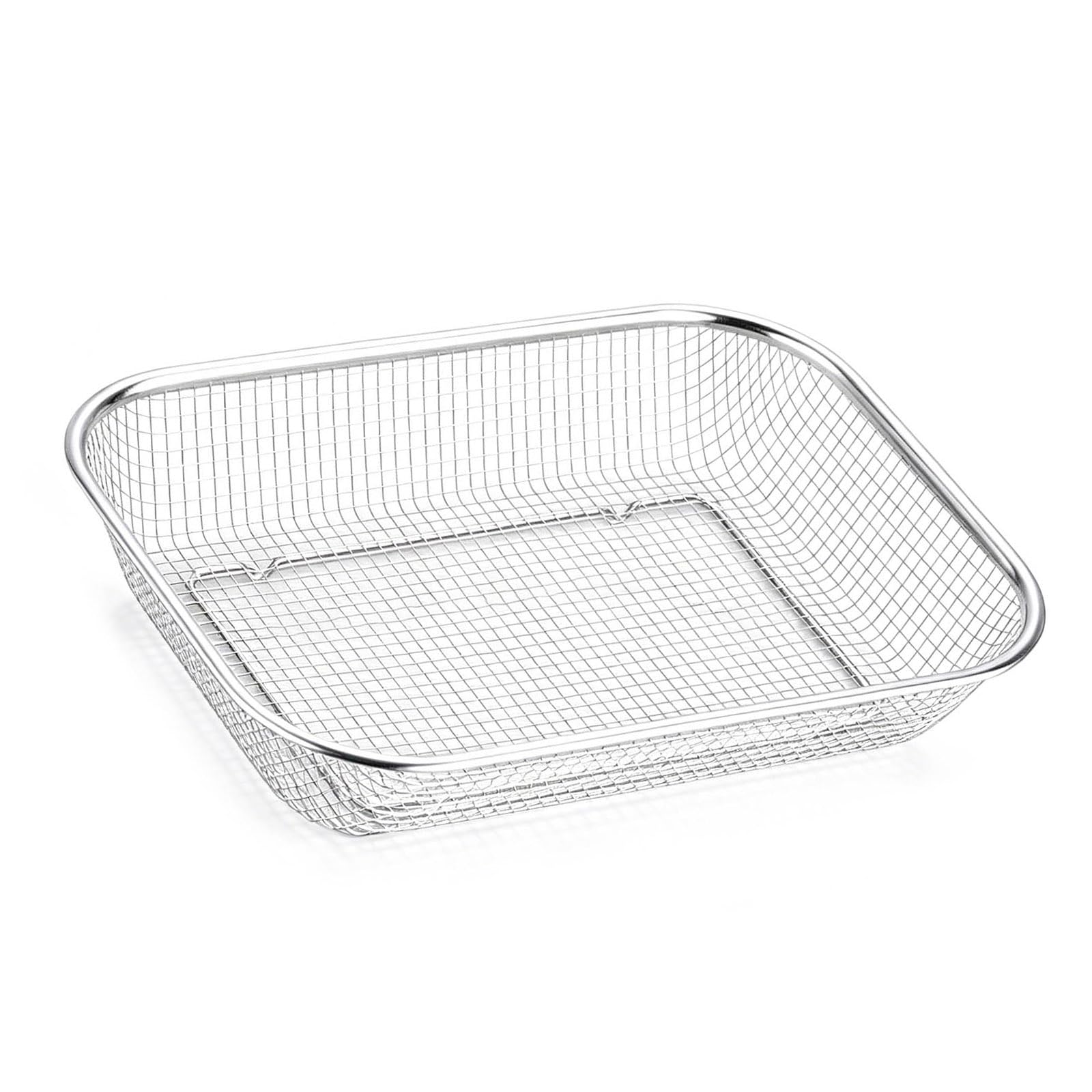 alloneslife Dishwasher Basket Stainless Steel Mesh Silverware Strainer Drying Rack Utensil Holder Cutlery Silverware Basket Replacement Stainless Steel Dishwasher Chopsticks