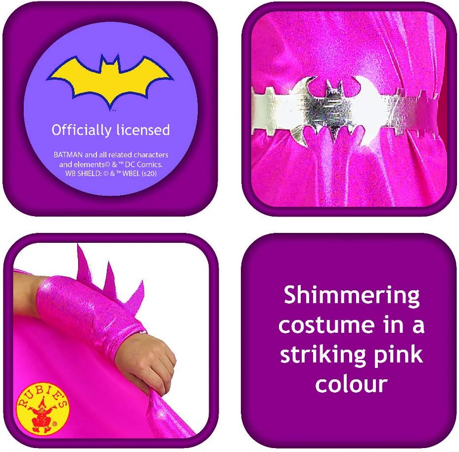 Rubie's Pink Batgirl Child's Costume, Medium