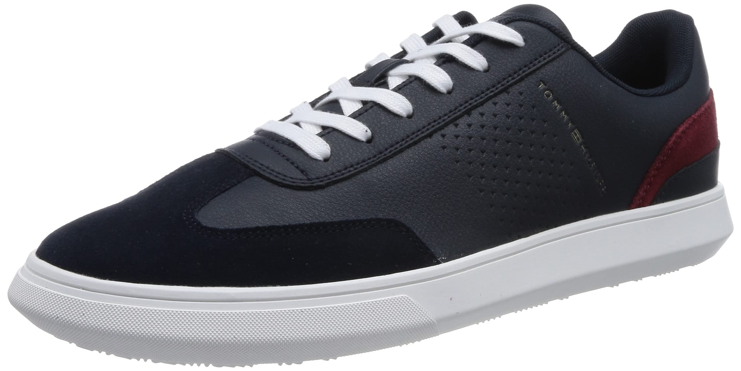 Tommy Hilfiger Corporate Seasonal Cup Leather Fm0fm04491, Zapatilla con Suela Cupsole Hombre