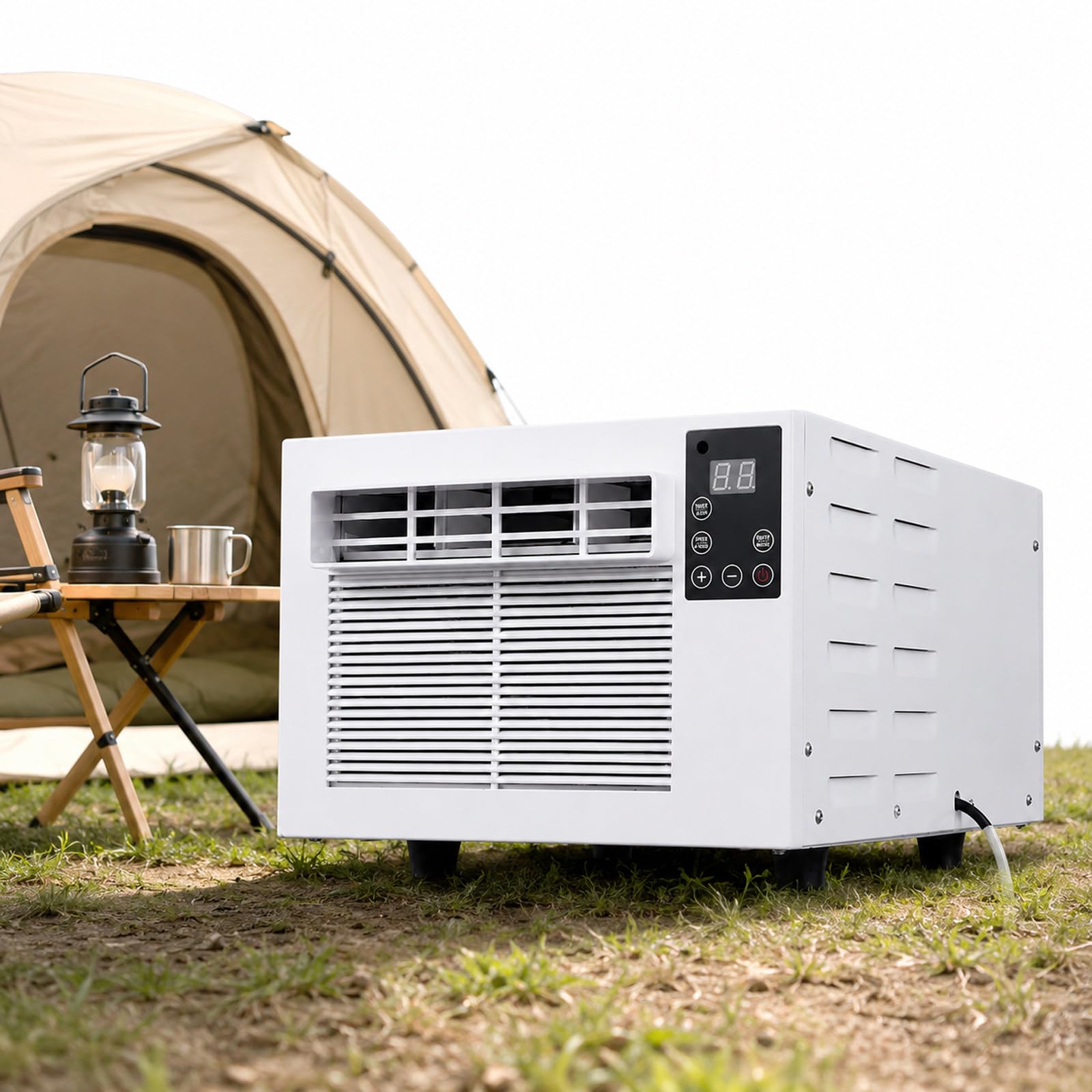 JIYINGHUI Tent Air Conditioner 1877 BTU Portable and Quiet