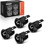 A-Premium 4-PC Rear Inner and Outer Parking Assist Sensor Retainer Bezels Compatible with Select Ford Models - F-250 Super Duty, F-350 Super Duty, F-450 Super Duty, F-550 Super Duty, 2008-2015