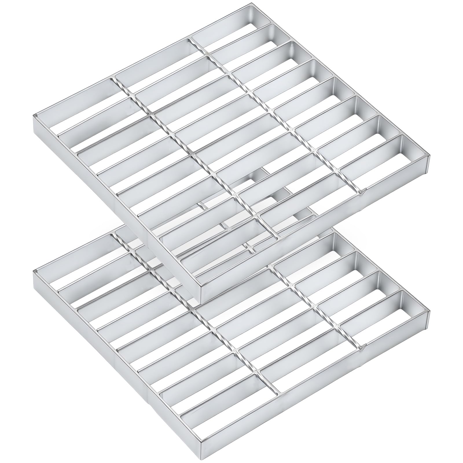 Grilles de vidange extérieur en acier galvanisé de 30,5 cm pour égout et gouttière