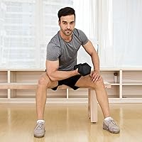 Vista 5 de JFIT Rubber Hex Dumbbell