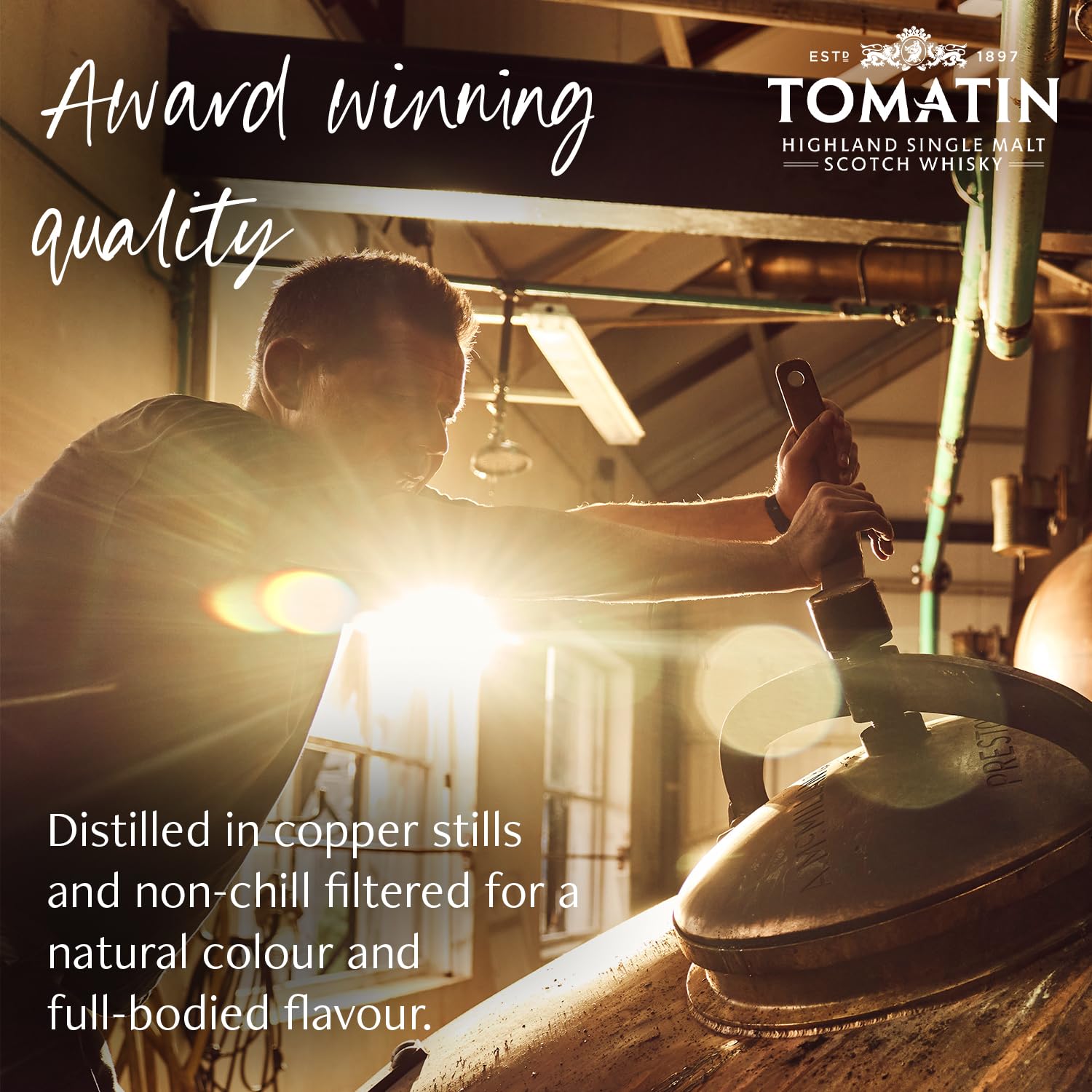 Tomatin Single Malt Whisky 12 Años - 700 ml