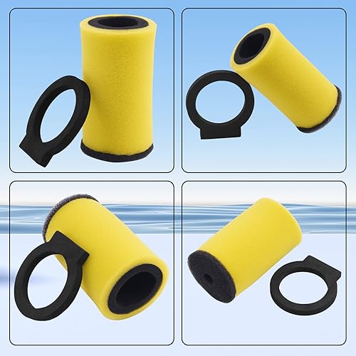 Miniatura 7 de 2 filtros de aire 1YW-14451-00-00 compatibles con Yamaha Big Bear 350 Timberwolf 250 YFB250U YFB250FW YFM350U YFM350FW Kodiak 400 YFM400FW Moto-4