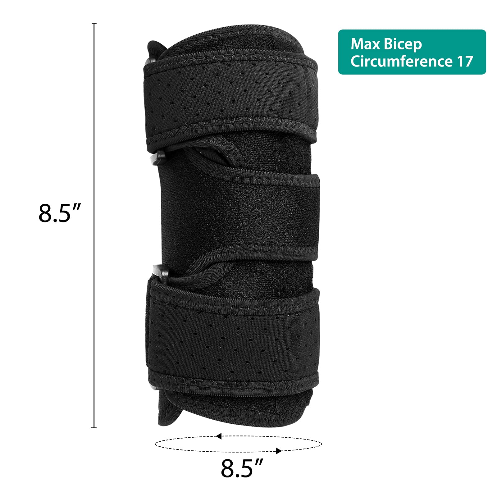 Elbow Brace for Comfortable Night Sleep Elbow Support, Adjustable Elbow