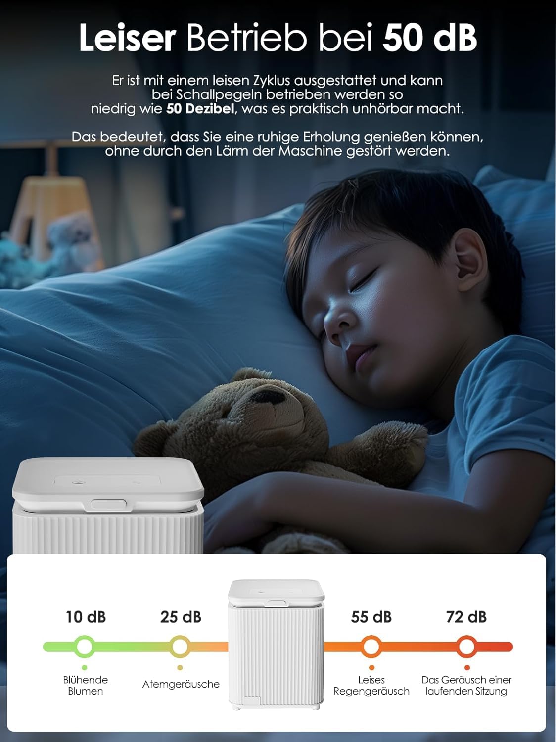 SQUEEZE master Elektrischer Komposter, 3,5 L Lebensmittelkomposter für die Küche, intelligenter Kompostbehälter für Lebensmittelabfälle, verwandelt Lebensmittelabfälle in Kompostdünger, weiß