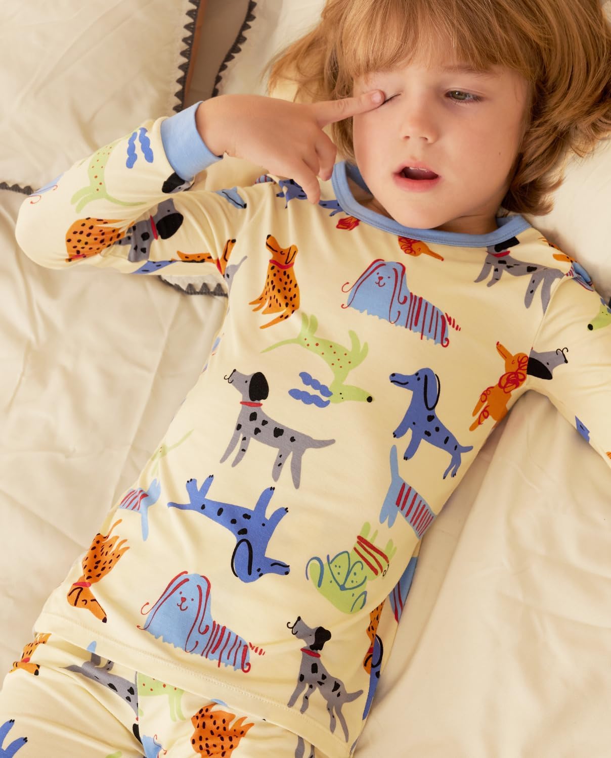 Bamboo Viscose Toddler Pajamas Boys Girls Baby 12M-8Y Pjs Sets Kids Snug fit 2pcs Long-Sleeve Sleepwear - Image 6