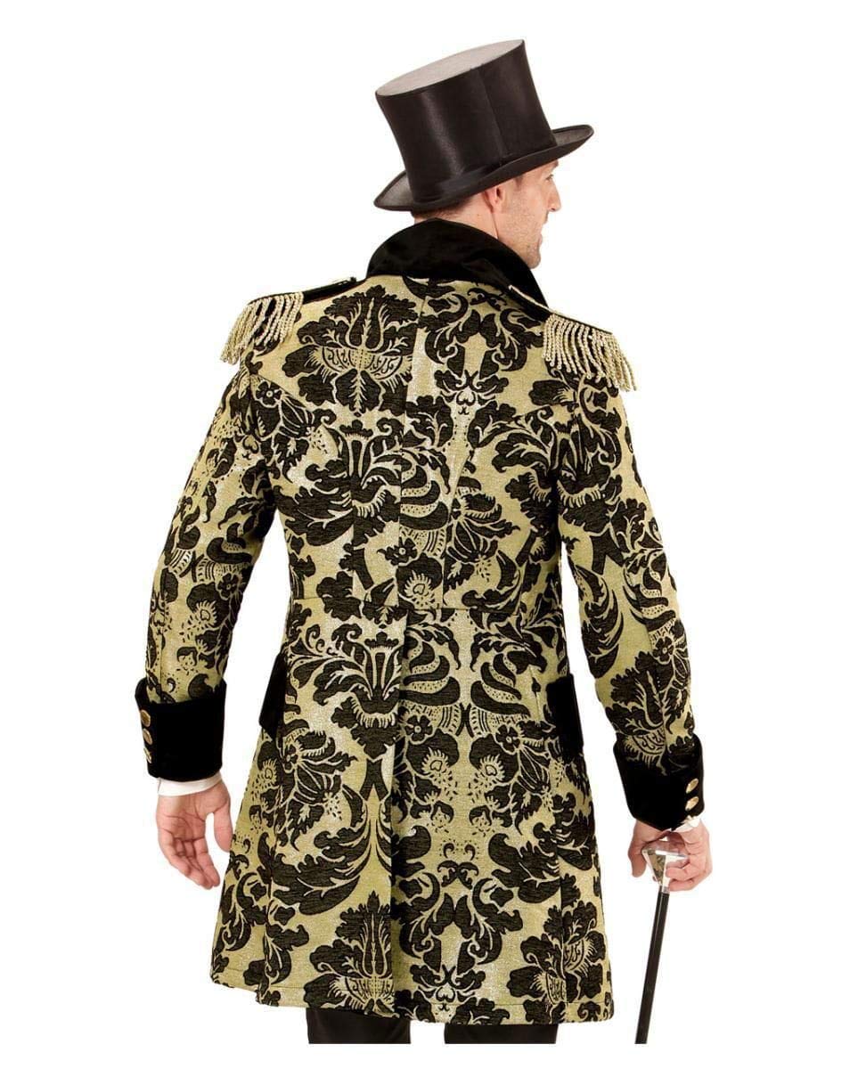 Horror-Shop Veneziana Smoking Nero e Oro XL