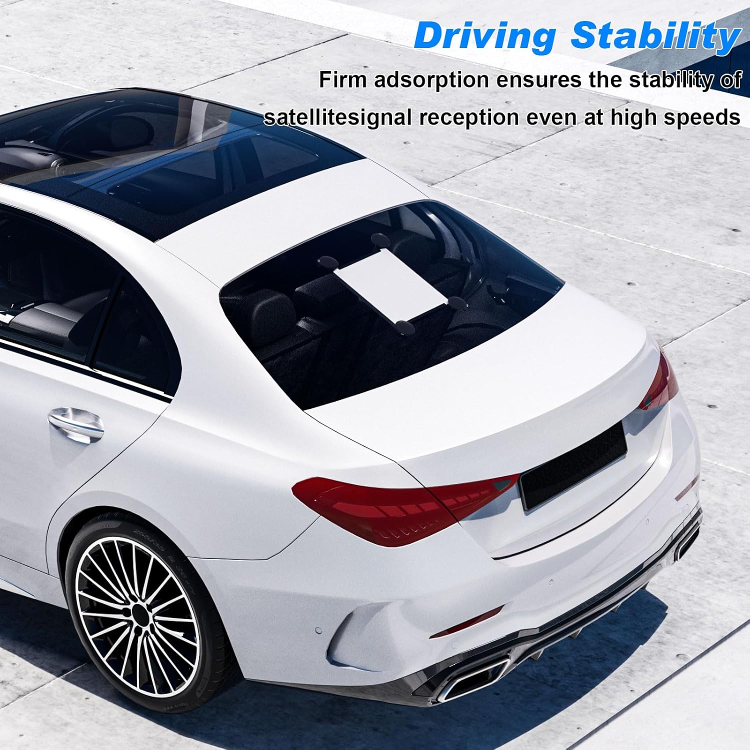 (ハイアピックス) 車用吸盤マウント Starlink Mini用 アクセサリー 安全な取り付けキット 車の窓やサンルーフ用 強力な