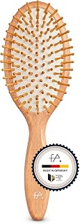 fa® Detangles - hairbrush oval steel pin - Detangling brush for normal hair - soft removal and pleasant scalp massage - Beach and pool companion - Made in Germany