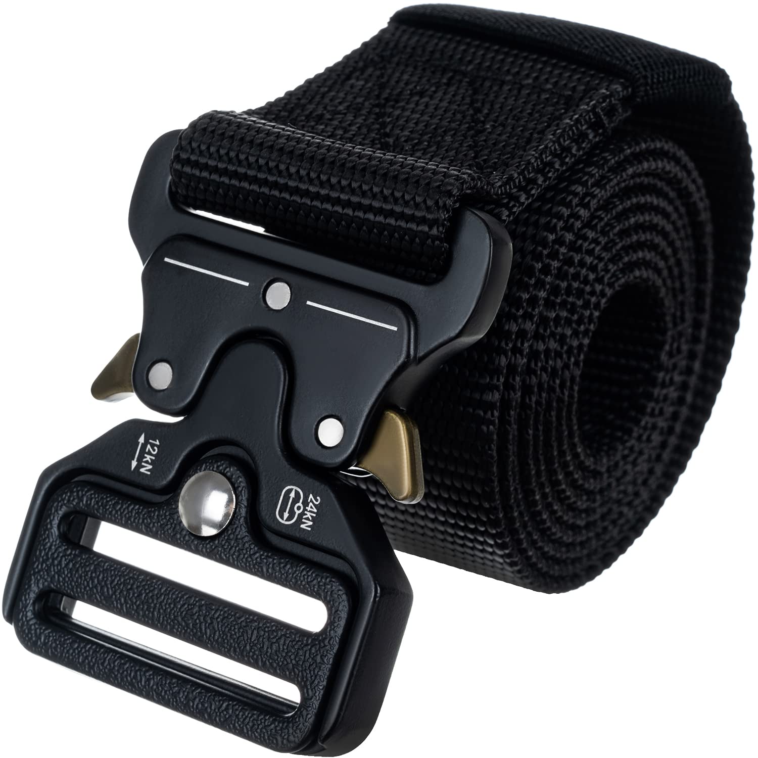 Cintura Tattica Militare In Nylon Regolabile Con Fibbia Automatica - Colore Verde