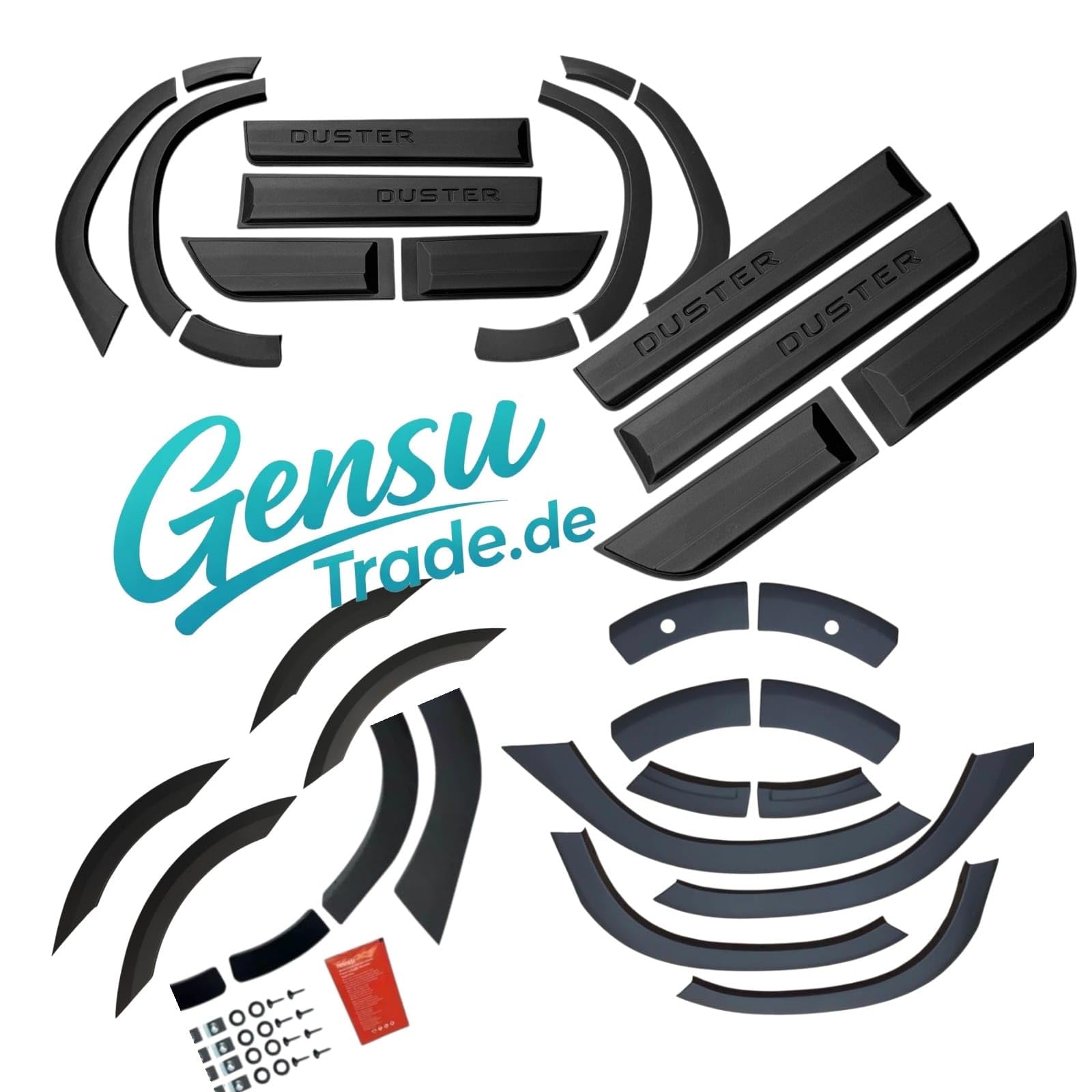 Kotflügelverbreiterung Radlaufschutz für Mercedes Sprinter W906 2010-2018 4 TLG Fender Flares