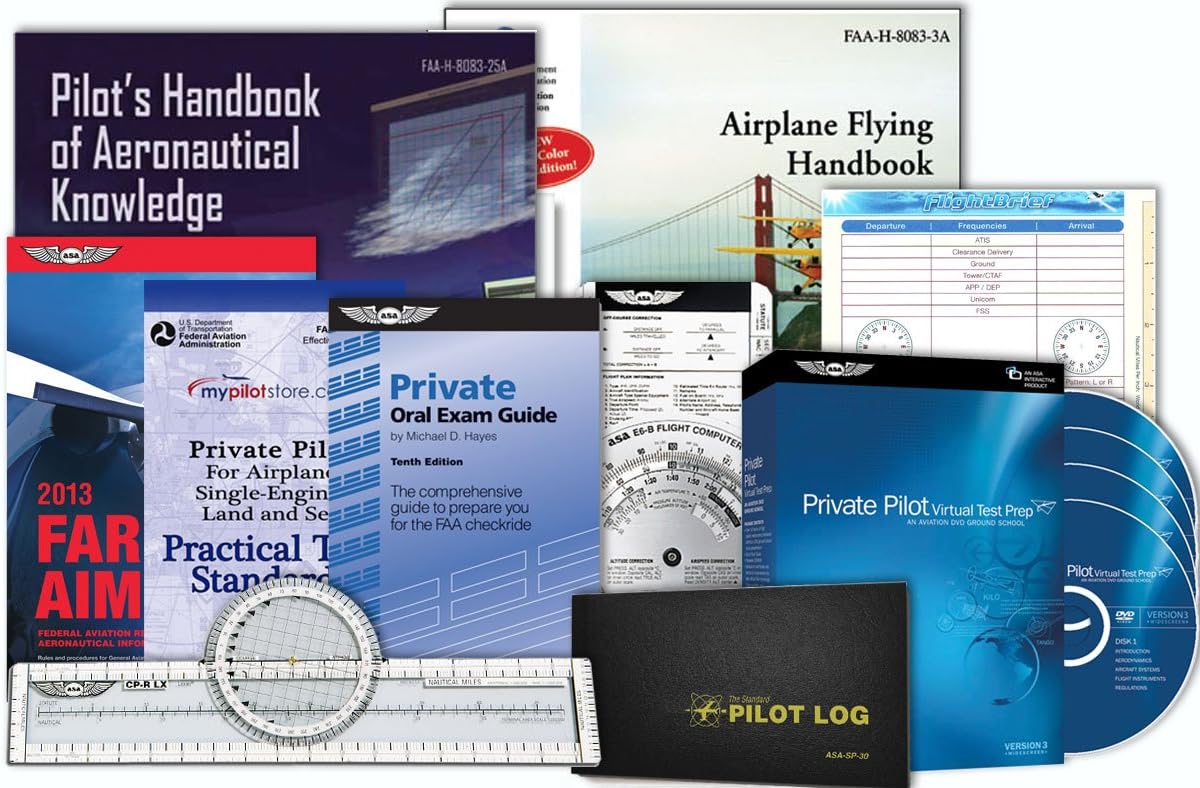 Private Pilot Training Kit with DVDs