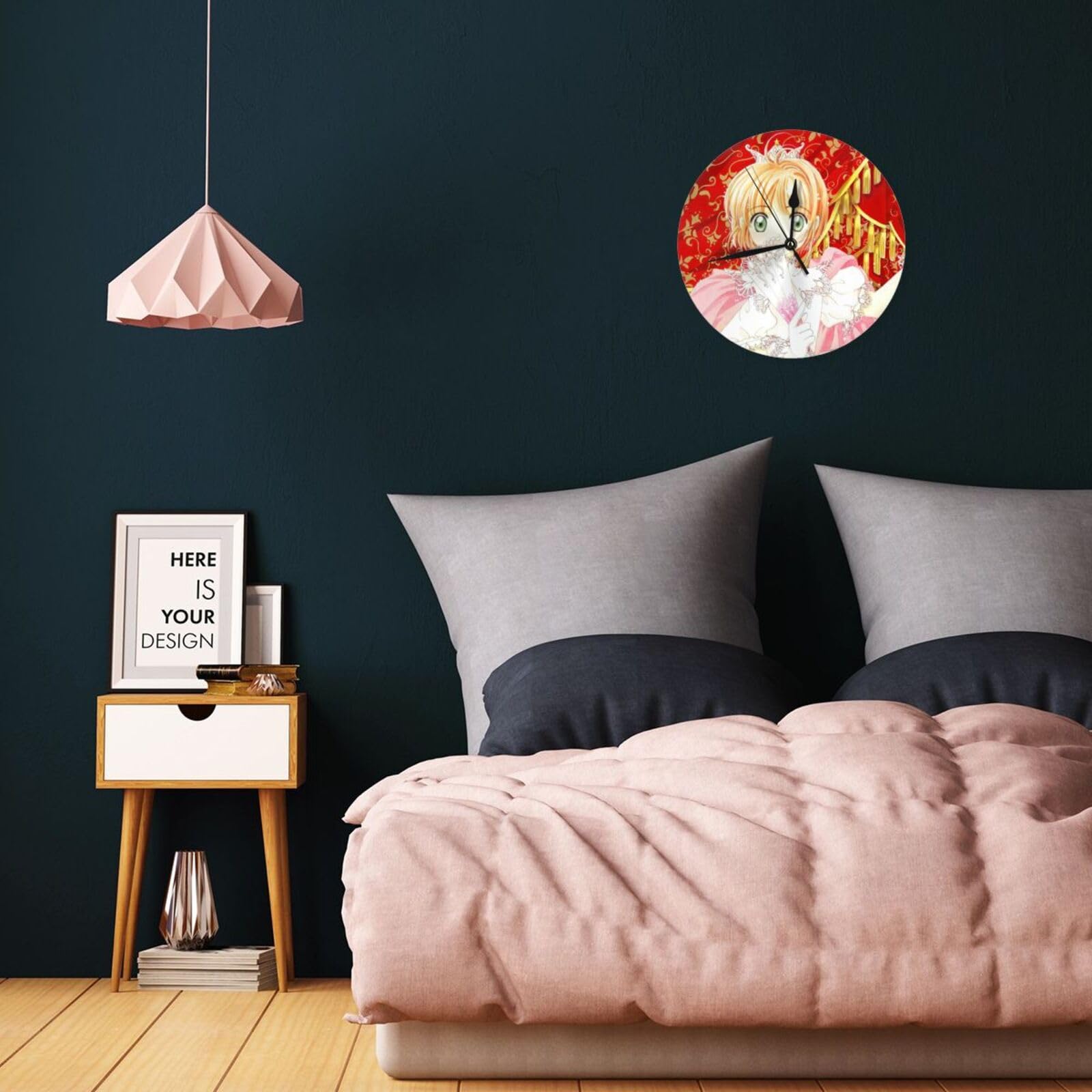 Amazon.co.jp: カードキャプターさくら 掛け時計 おしゃれ 北欧 壁掛け