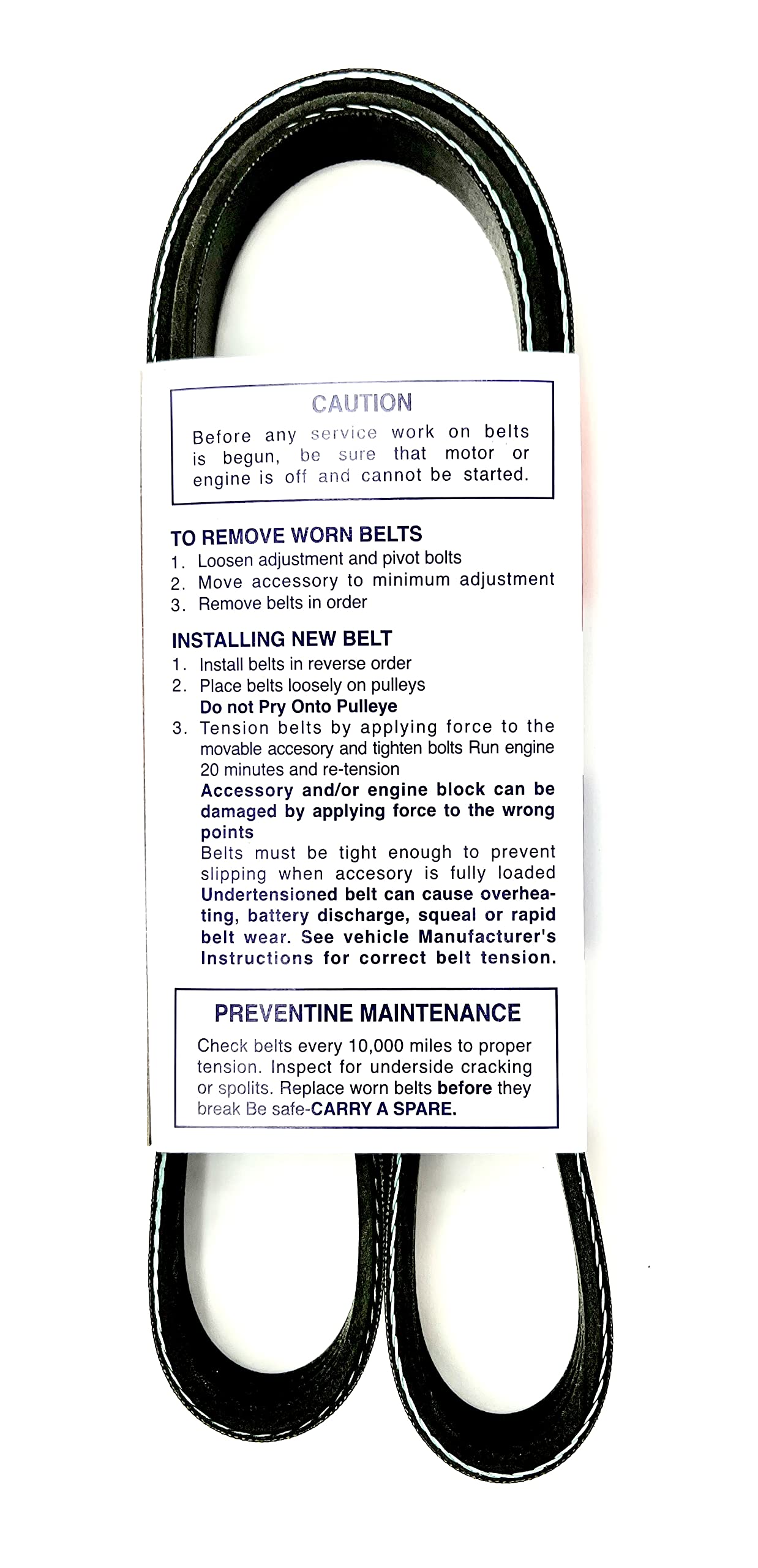 s 6pk1725K1 Replacement V-Ribbed Belt V Belt, Engine Belt